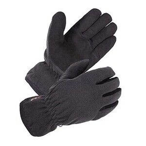 Winter Gloves with Soft Deerskin Suede Leather & Thermal Fleece  Insulate sz S